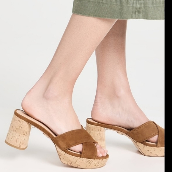 🆕️Veronica Beard Dory sandals, caramel - Picture 11 of 12